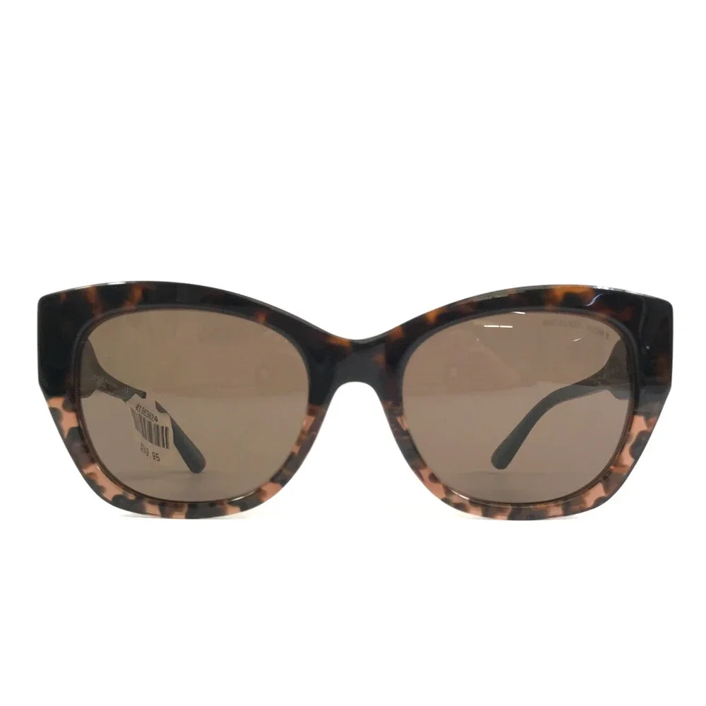Michael Kors Sunglasses MK2119 Palermo 392273 Black Tortoise with Brown Lenses